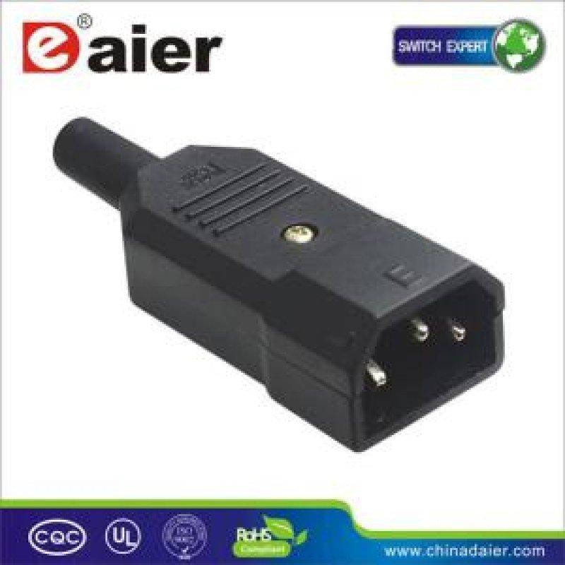

Штекер AC-10M 3PIN на кабель, компьютерный