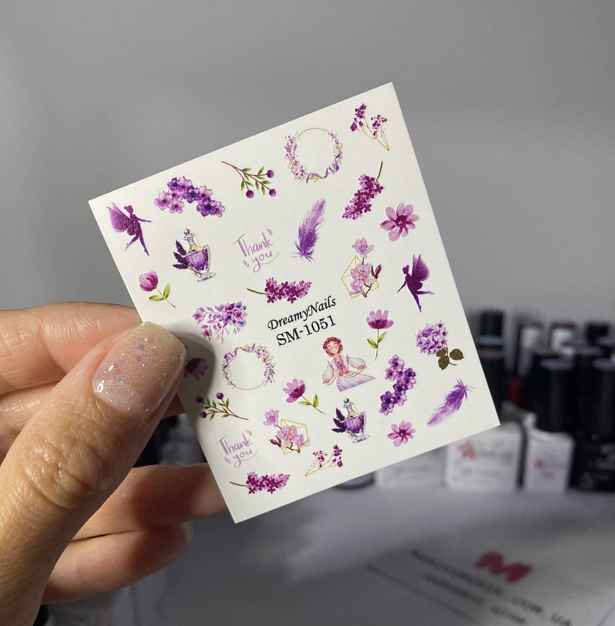 

Слайдери для нігтів SM-1051