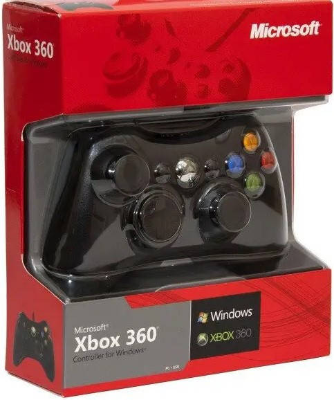 

Проводной джойстик геймпад для Xbox 360 (Черный)