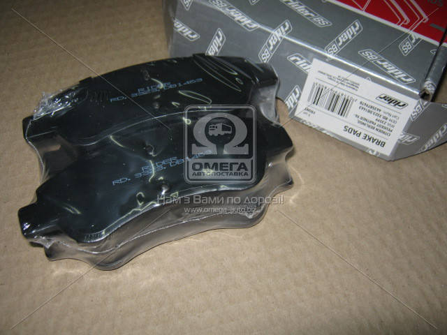 

Колодки тормозные дисковые CITROEN BERLINGO 96- передние Гарантия