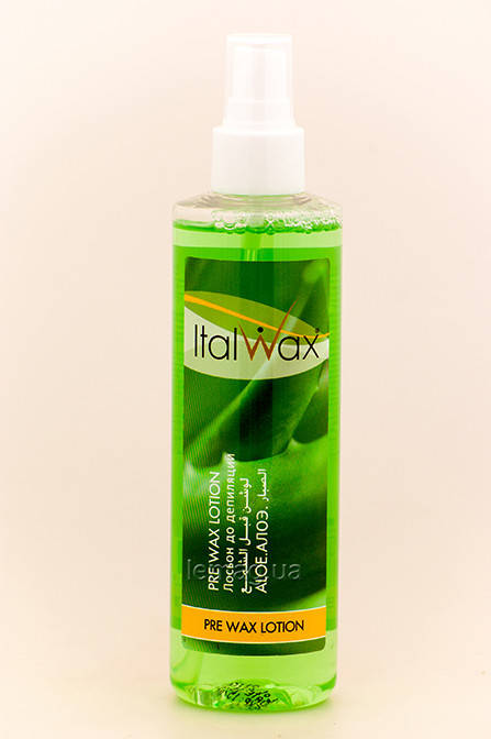 

ItalWax Лосьон-спрей до депиляции с алоэ вера, 250 мл