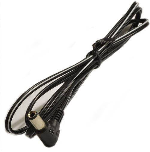 

Кабель питания c угловым разъемом DC 5.5х2.1mm, Черный