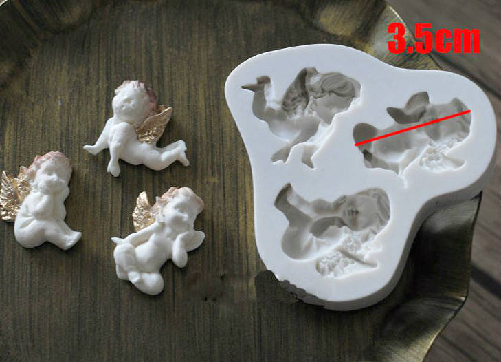 

Молд силиконовый Ангелочки