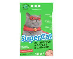 

Наполнитель Super Cat Стандарт, с ароматом 3 кг