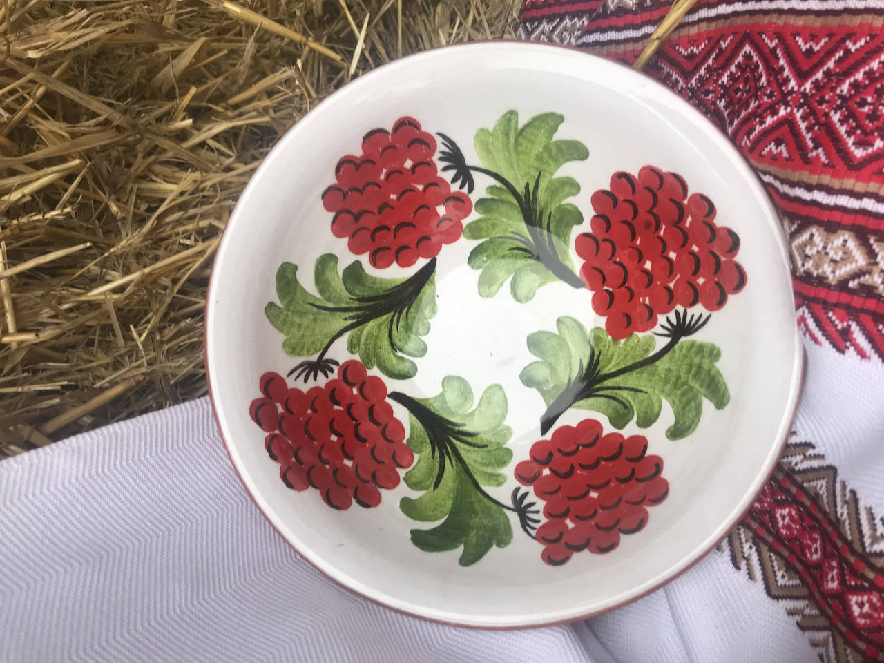 

Гончарний посуд миска борщова ( діаметр 22 см. 1200мл .)