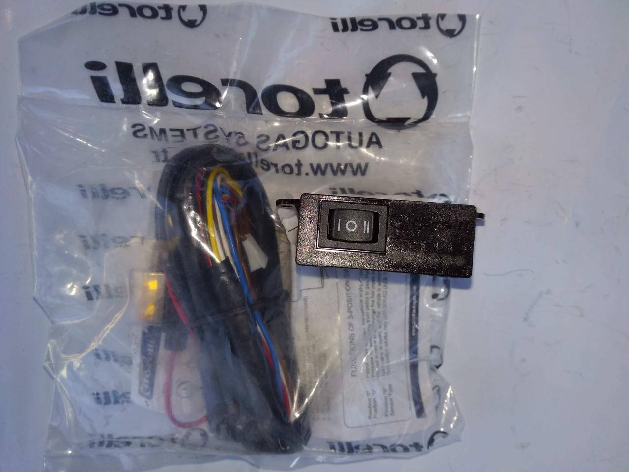 

Переключатель (кнопка) газ-бензин Torelli с индикацией (карбюратор)