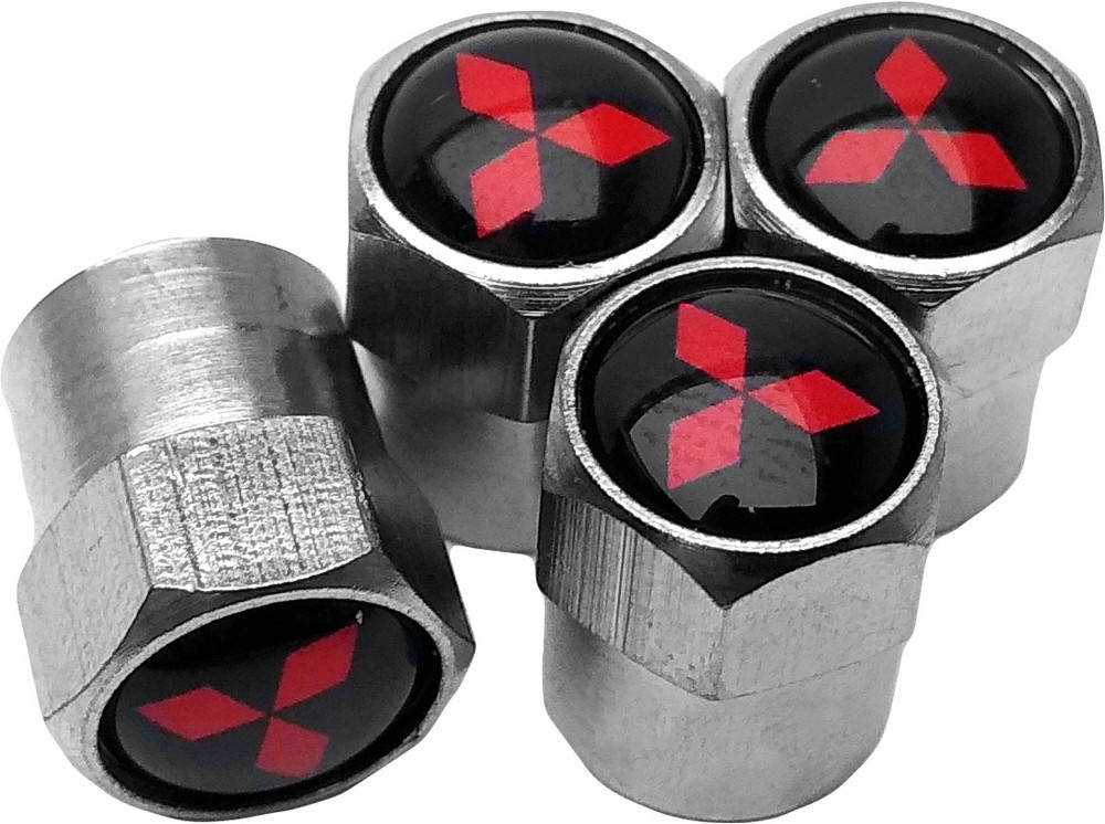 

Колпачки на Ниппель Mitsubishi (4 шт) Silver, Серебристый