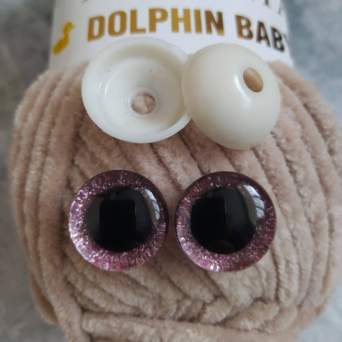 

Очі 20 мм трапеція (рожеві)