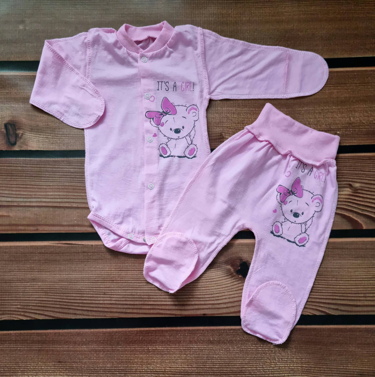 

Комплект для новорожденного 2-х предмет. (кулир)