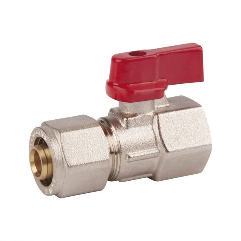 

Кран шаровой обжимной SD Forte 16х1/2" ВР