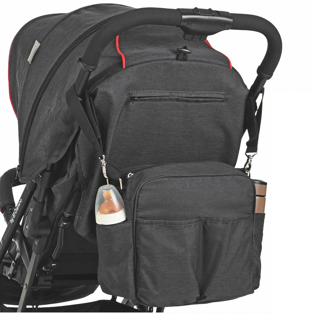 

Сумка для коляски ME 1046 черный EL CAMINO