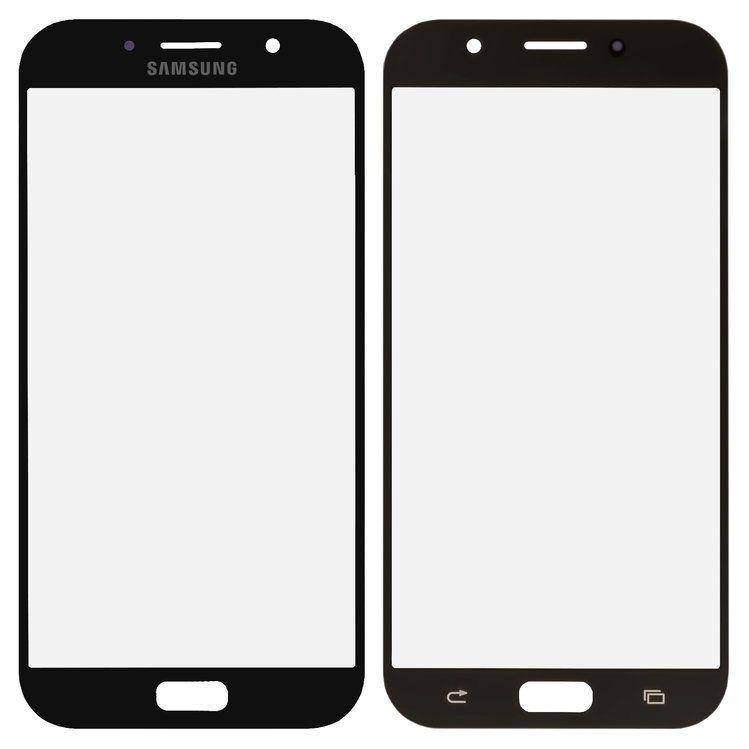 

Корпусное стекло дисплея Samsung Galaxy A7 A720F 2017 Black, Черный