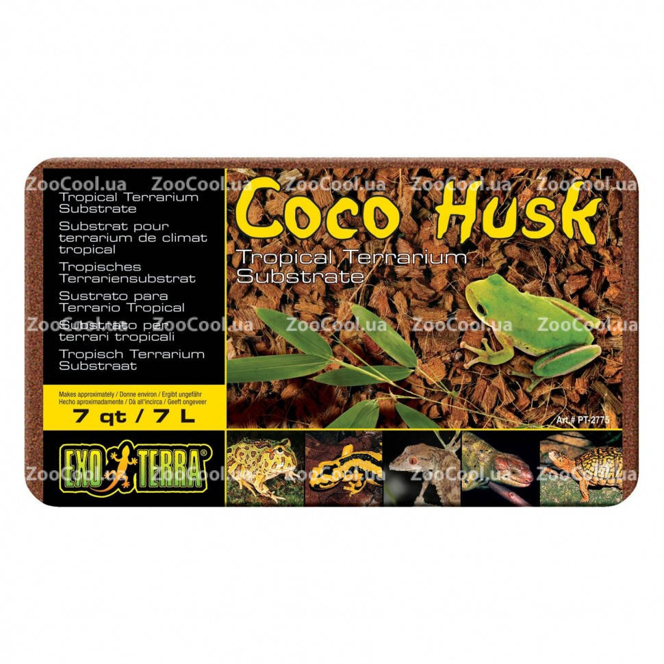 

Наполнитель для террариума (кокосовая стружка) Exo Terra «Coco Husk» 7 л