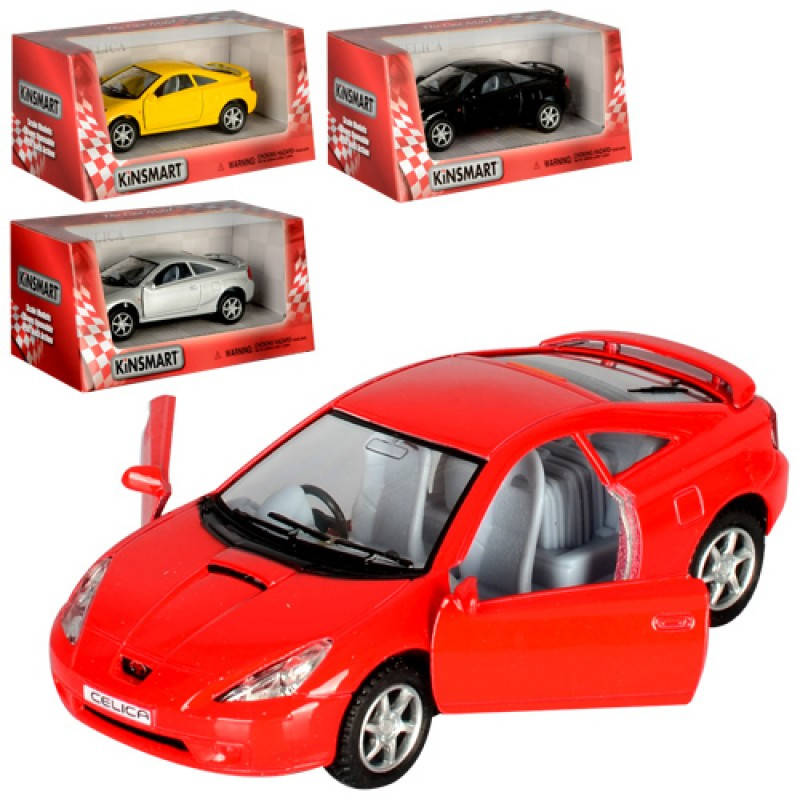 

Машина металлическая KINSMART KT 5038 W Toyota Celica, Разные цвета