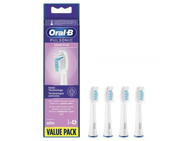 

Сменные насадки для зубной щетки ORAL- B Pulsonic Sensitive 4 штуки
