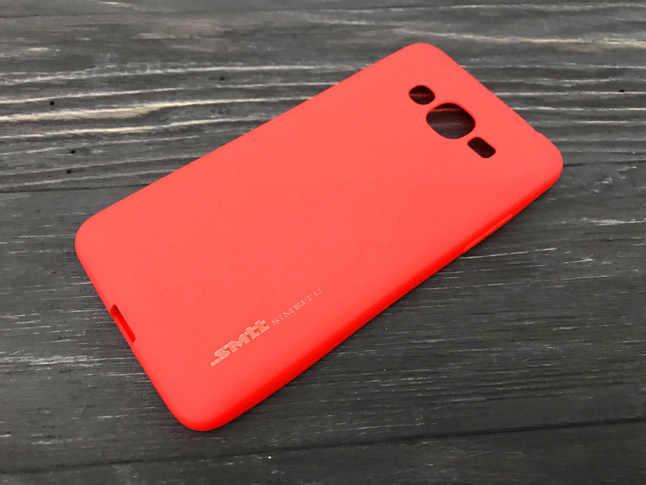 

TPU чехол Smitt накладка бампер для Samsung Galaxy J2 Prime G532F/DS (4 цвета) красный