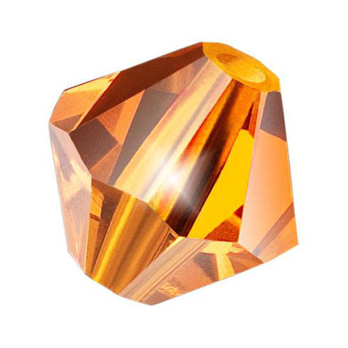 

Хрустальные биконусы Preciosa (Чехия) 3 мм Sun, Оранжевый