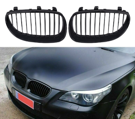 

Обычные решётка решетки решетка радиатора ноздри для BMW E60 E61 бмв е60 е61, Черный