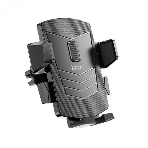 

Автодержатель для телефона зажим под весом HOCO CA86 Black, Черный
