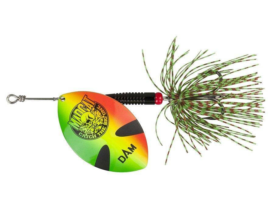 

Блесна-вертушка DAM MADCAT Big Blade Spinner 55g (firetiger)