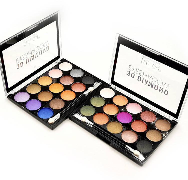 

Набор тени блестящие шиммерные 3D Diamond Eyeshadow,женские тени для век с блестками золотые/розовые/зеленые