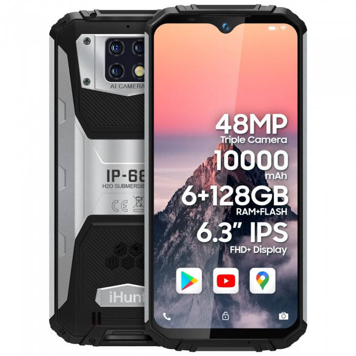 

Смартфон iHunt Titan P13000 PRO 2021 - 6/128 Гб, 10000 мАч, Black