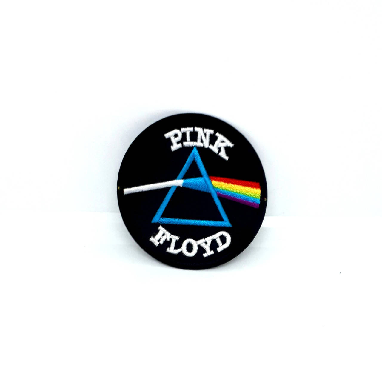 

Нашивка термо с вышивкой "Pink Floyd", Розовый