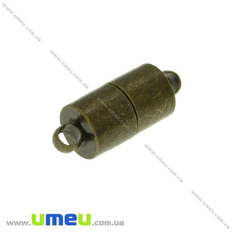 

Замок магнитный, 16х6 мм, Античная бронза, 1 шт (ZAM-023924)