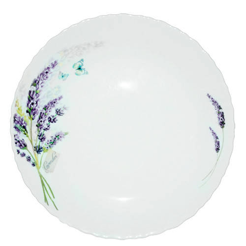 

Тарелка подставная SNT Лаванда 30072-1065 25.5 см, Белый