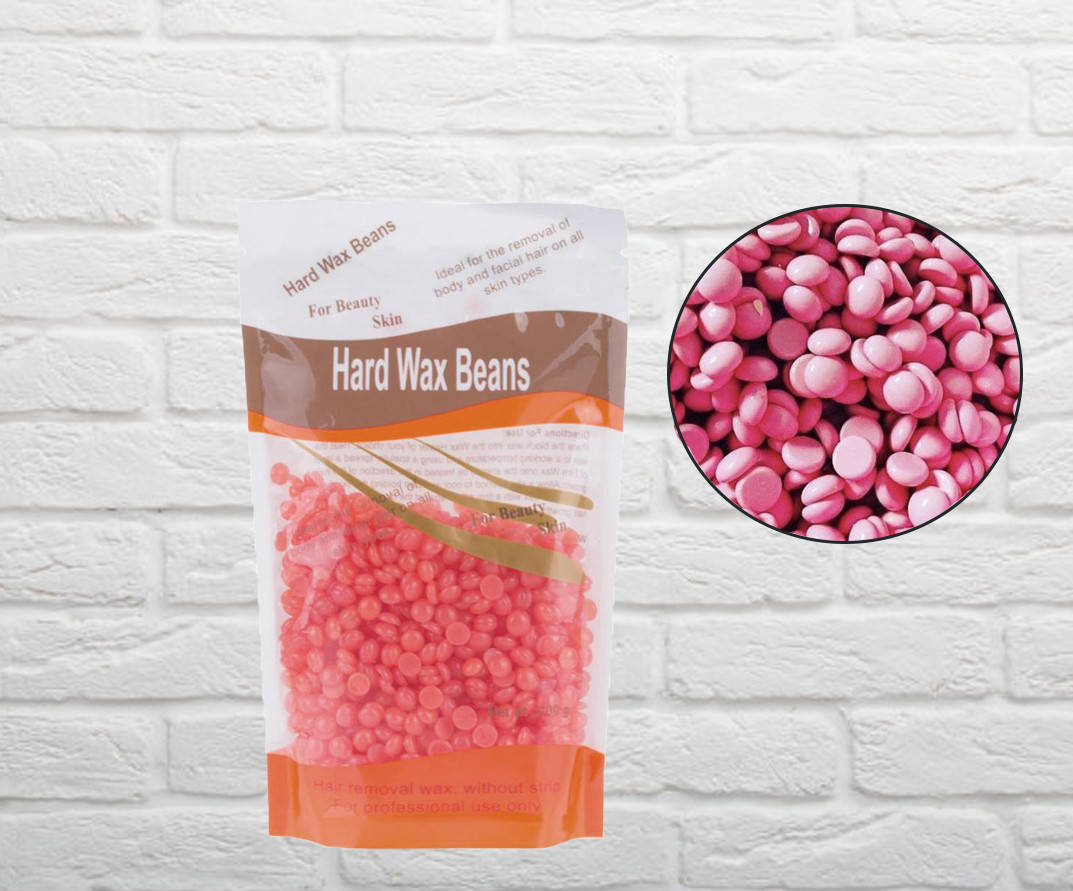 

Воск в гранулах пленочный Hard Wax Beans розовый, 300 г