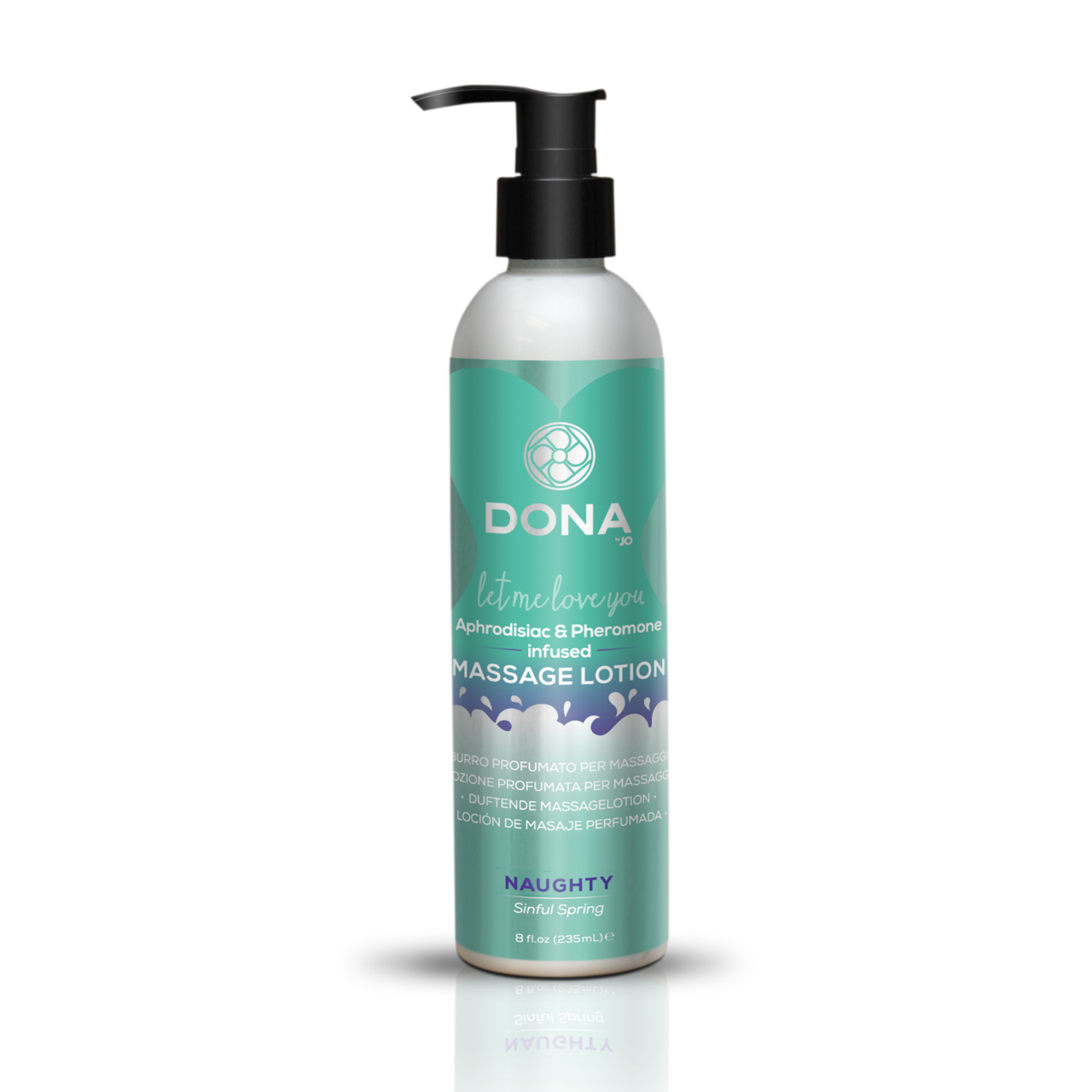 

Массажный лосьон DONA Naughty - Sinful Spring, 235 мл.