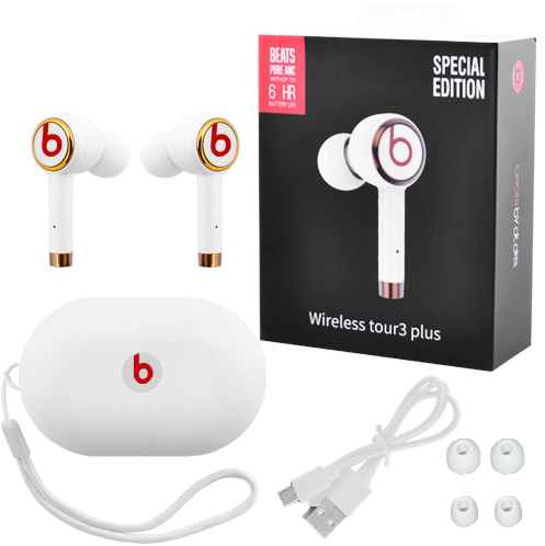 

Беспроводная гарнитура Beats Tour 3 Bluetooth V5.0 наушники (Белые), Белый