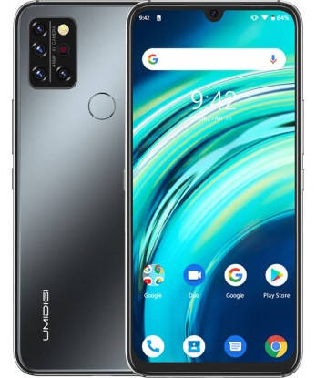 Смартфон Umidigi A9 Pro 4/64GB Black, 32+16+5+5/24Мп, 8 ядер, 2sim, екран 6.3" IPS, 4150mAh, GPS, 4G, Черный