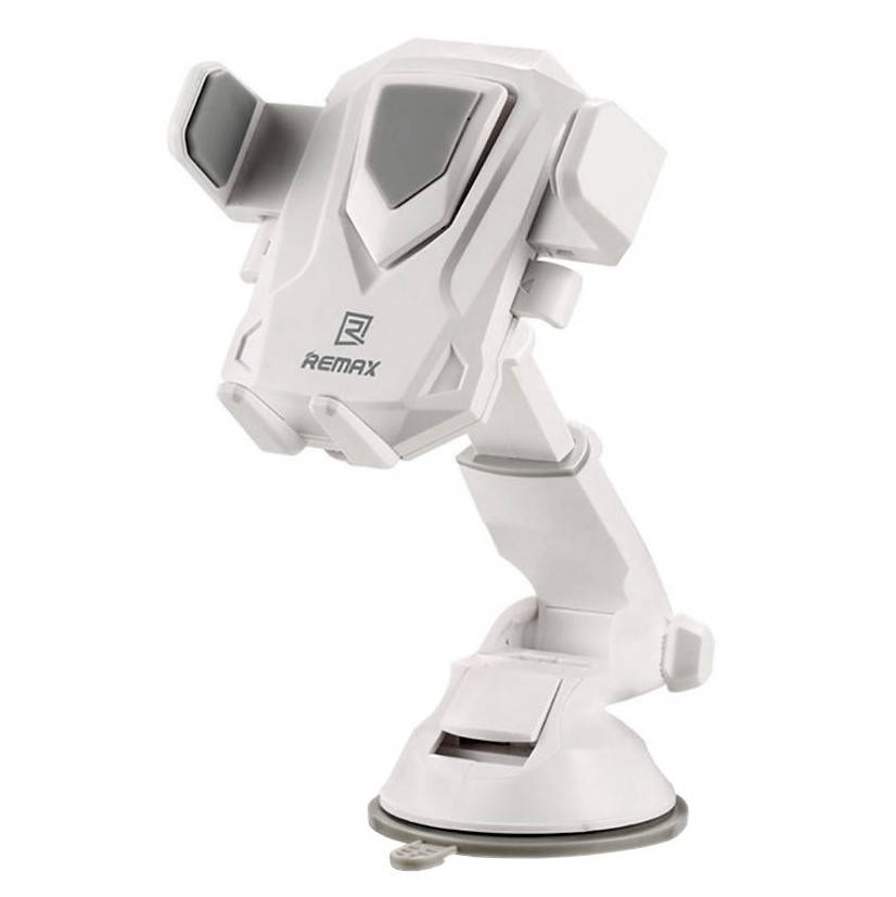 

Держатель для телефона в машину на вакуумной присоске Remax Car Holder RM-C26 White-Grey