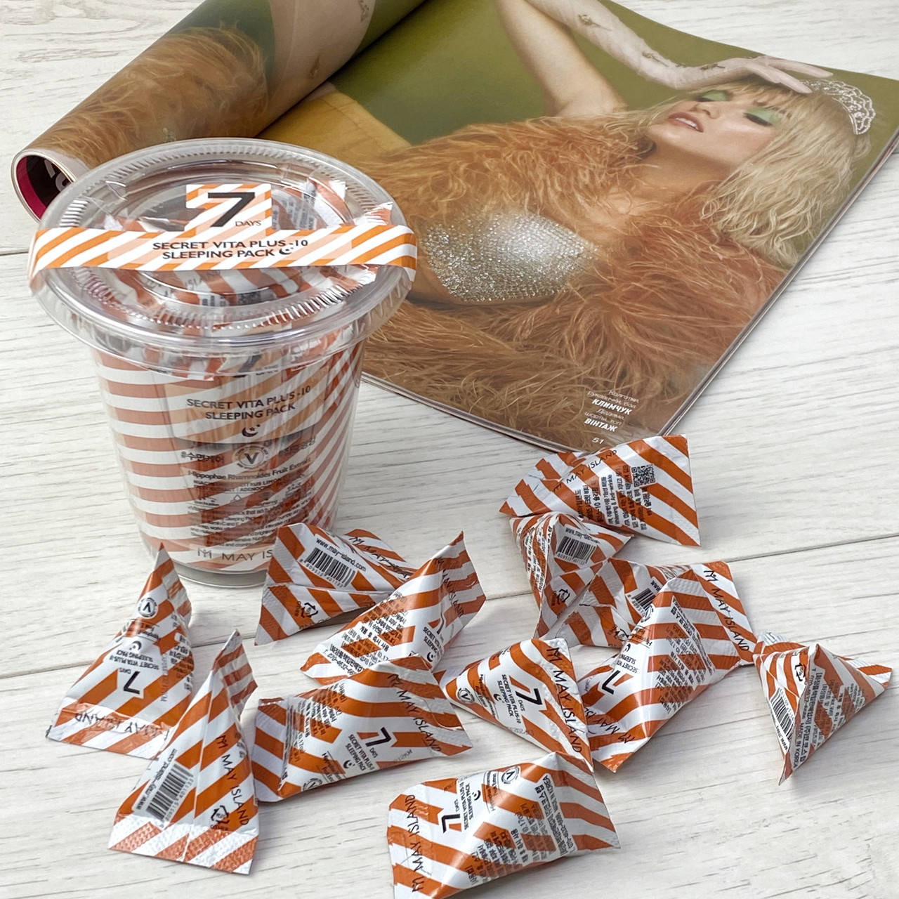 

Витаминная ночная маска 7Days Secret Vita Plus-10 Sleeping Pack May Island