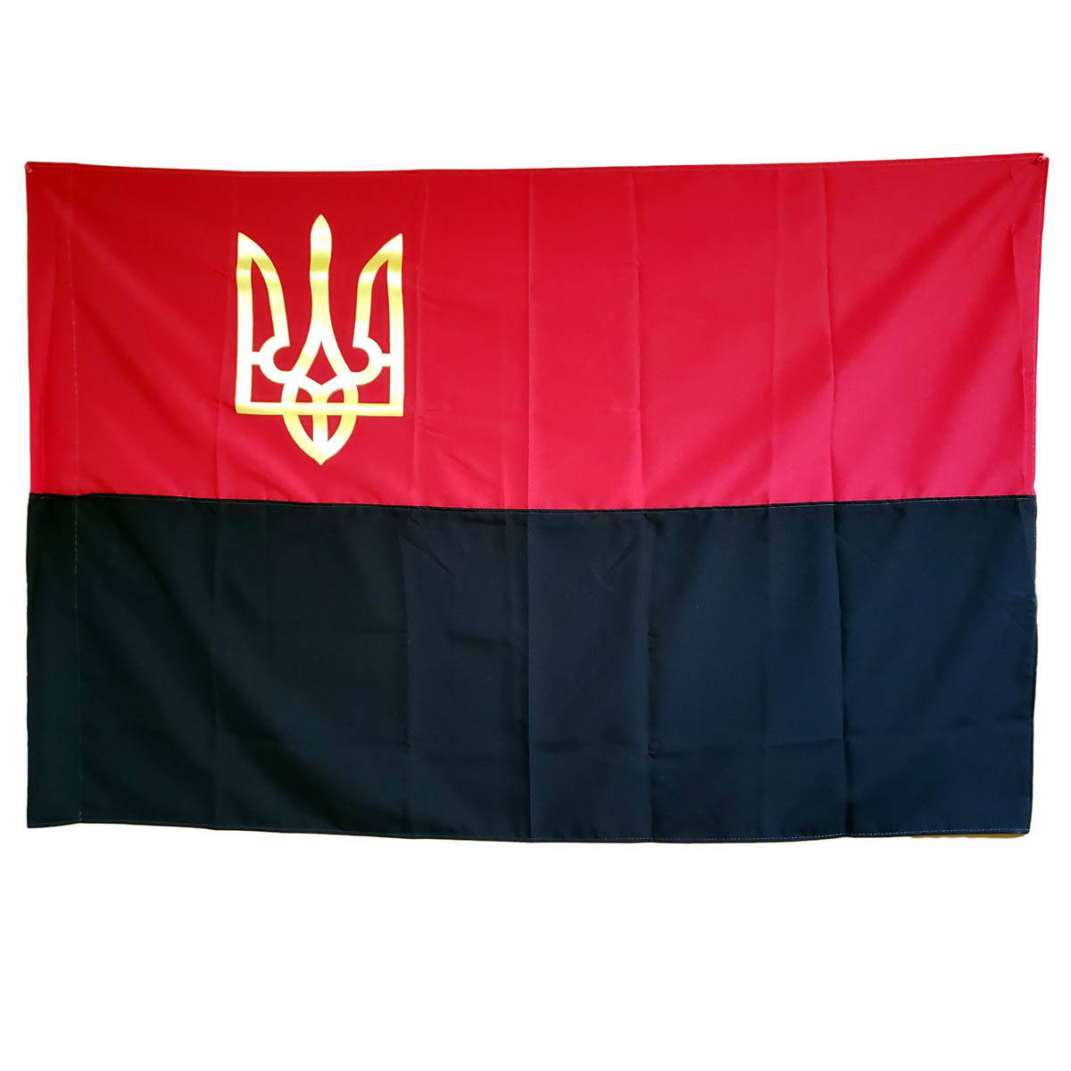 

Флаг УПА (ОУН) габардиновый с тризубом (90 x 140 см) US0053