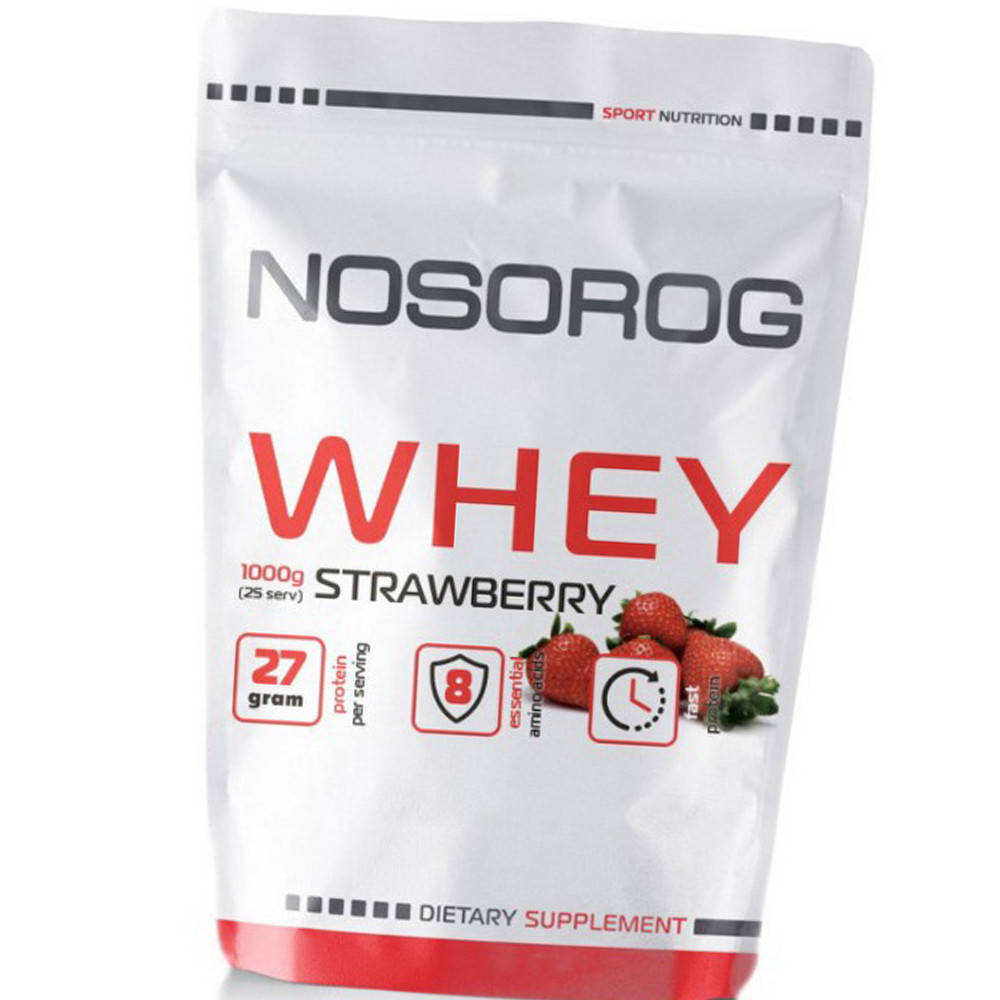 

Концентрат сывороточного протеина (белка) Nosorog Whey 1 кг без вкуса хит продаж