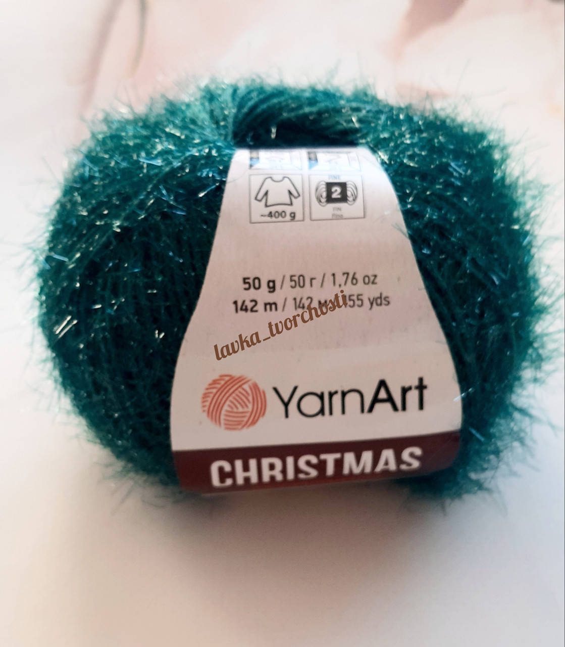 

YarnArt Christmas №48 зелений, Зелёный