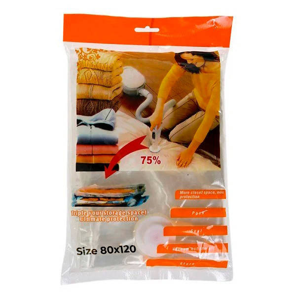 

Вакуумный пакет для одежды, это, вакуумный пакет, 80x120 см., для хранения вещей, доставка с Киева (NT)