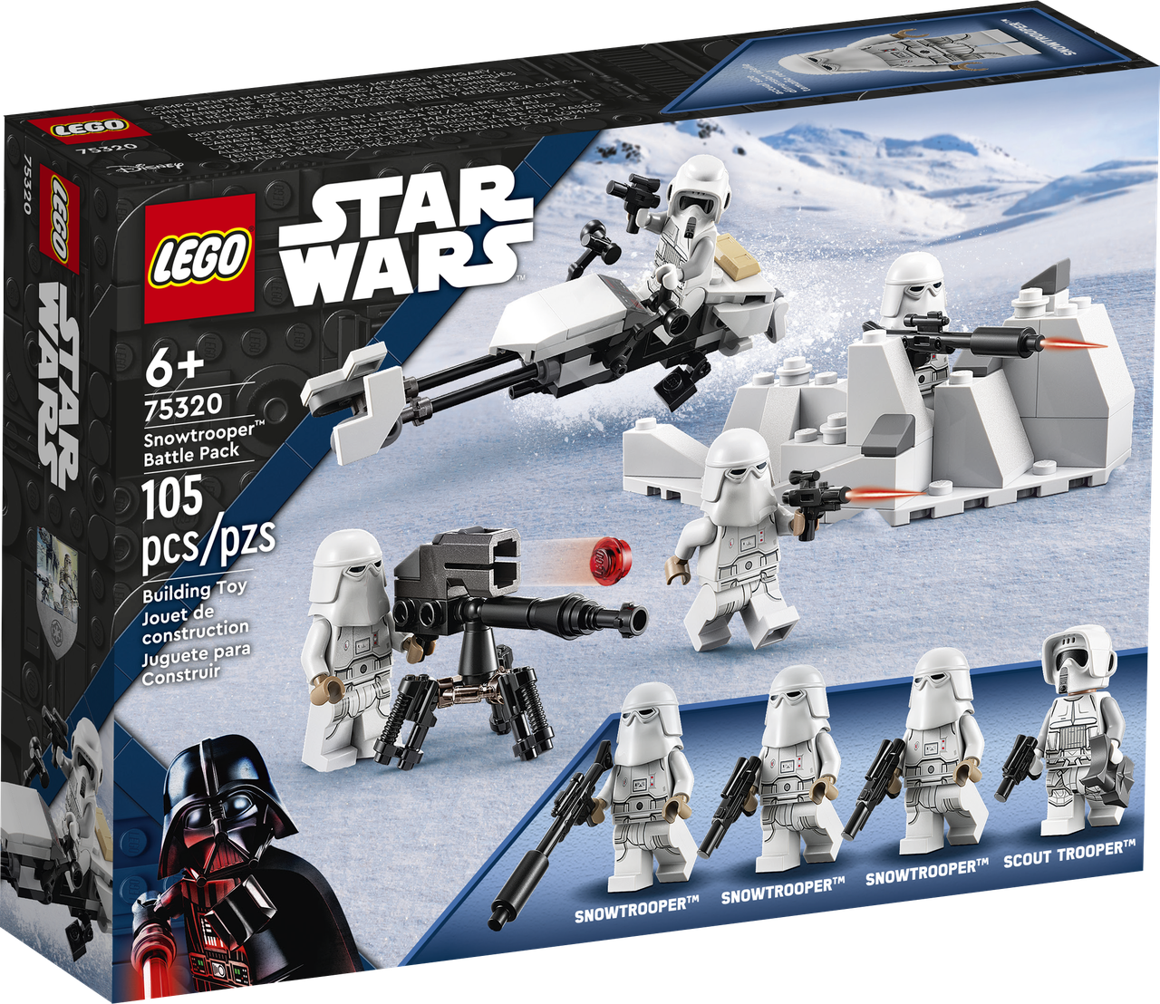 

Конструктор LEGO Star Wars Боевой набор снежных пехотинцев (75320)
