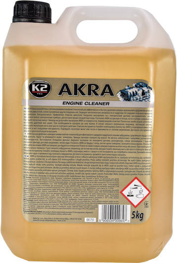 

Средство для внешней мойки двигателя K2 AKRA 5л ( EK1751 )
