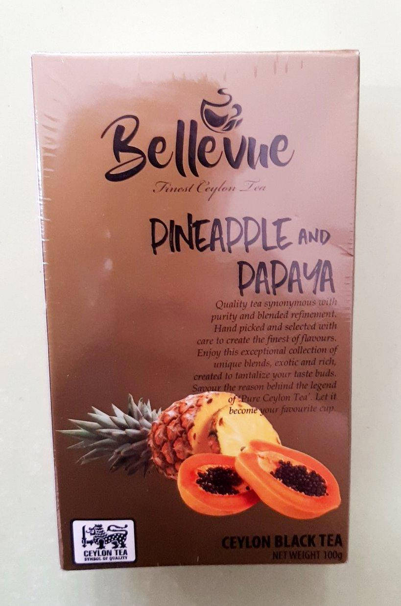 

Чай Bellevue с ананасом и папайей 100 г черный