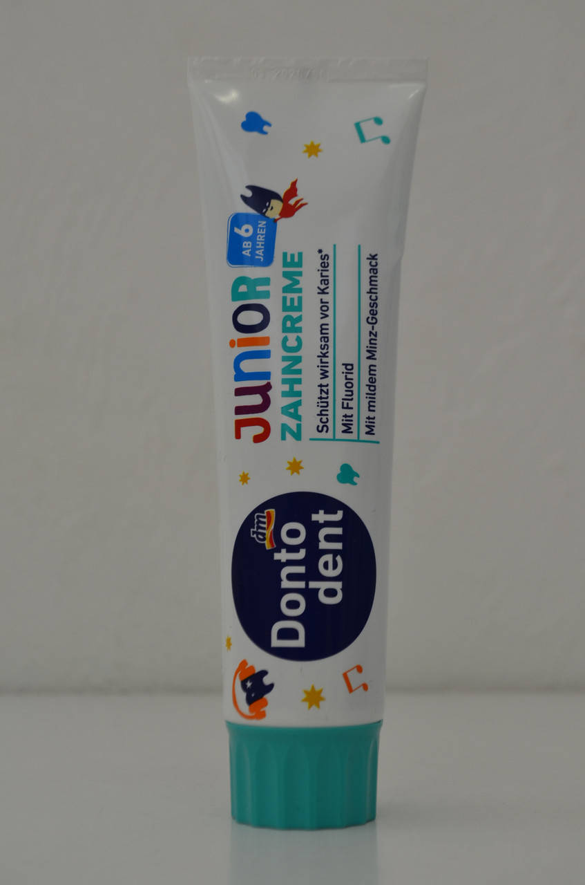 

Зубная паста детская DM Dontodent Junior от 6 лет 100 мл