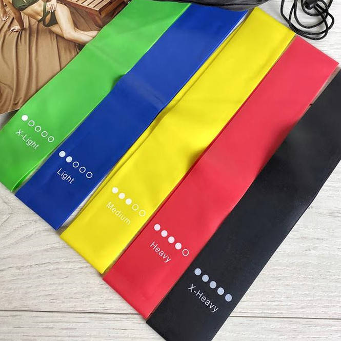 

Набор фитнес резинок - Fitness Bands (5 шт)