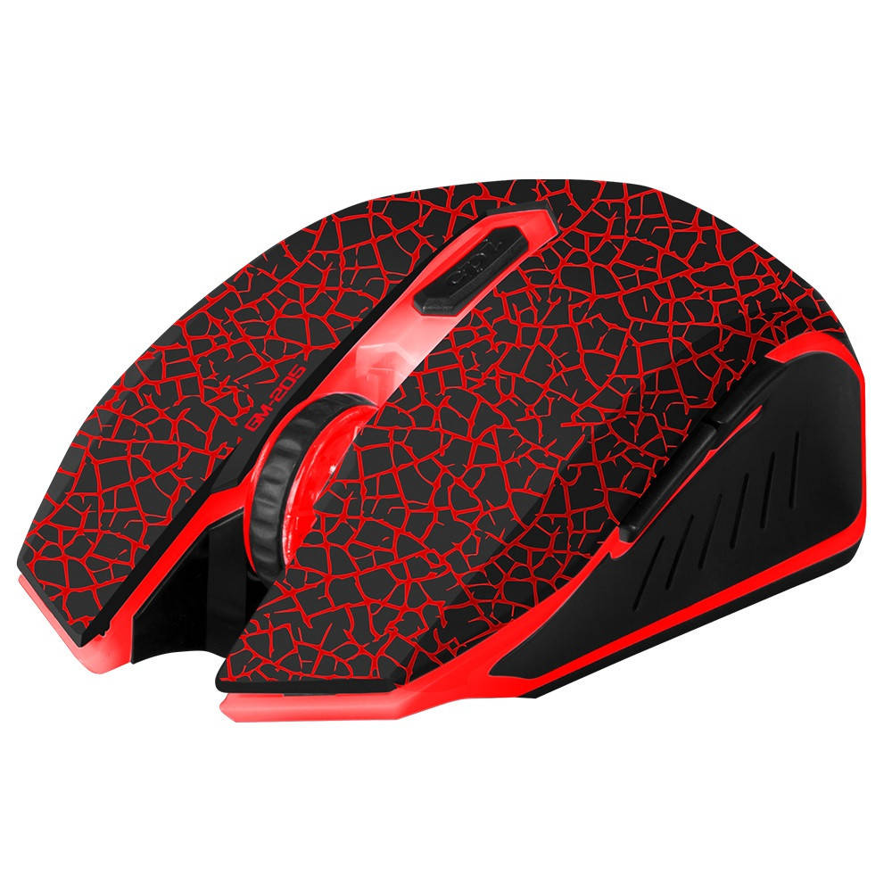 

Мышь проводная игровая XTRIKE ME Gaming Backlight GM-205, черная, Черный