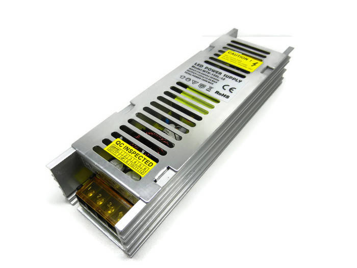 

Блок питания 12V 12В 12.5А 150Вт LONG 201×60×33 мм