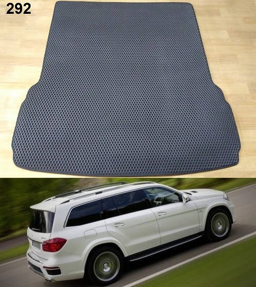 

Коврик ЕВА в багажник Mercedes GL-Class / GLS X166 '12-19, Черный