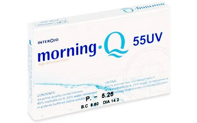 

Контактные линзы Morning Q 55 UV