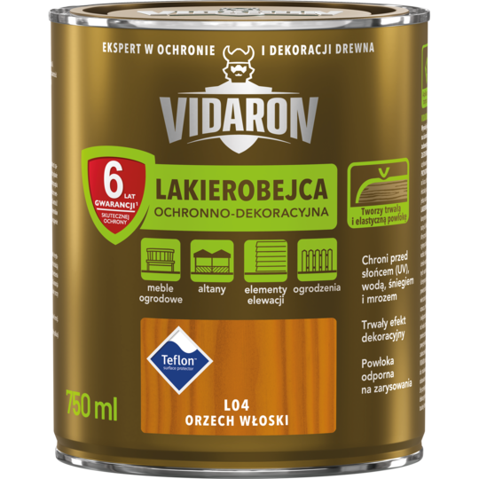 

Лакобейц Vidaron 0.75л ГРЕЦКИЙ ОРЕХ (L04)