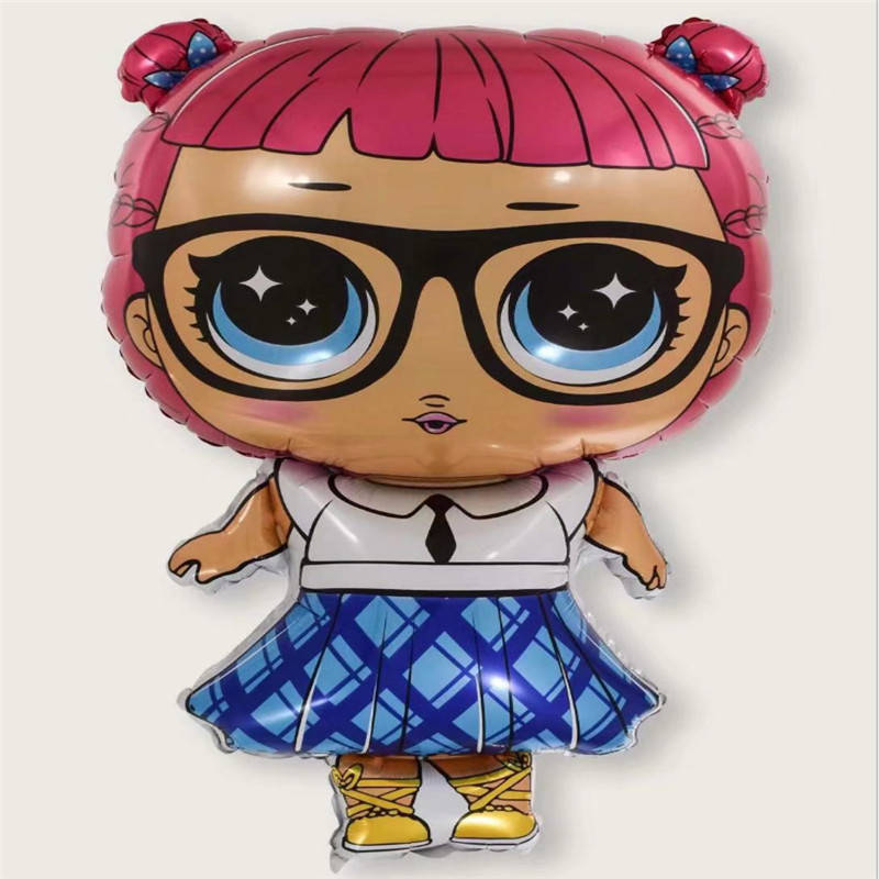 

Фольгированный шар "Кукла Лол школьница" 78х48 см (Китай) в упаковке